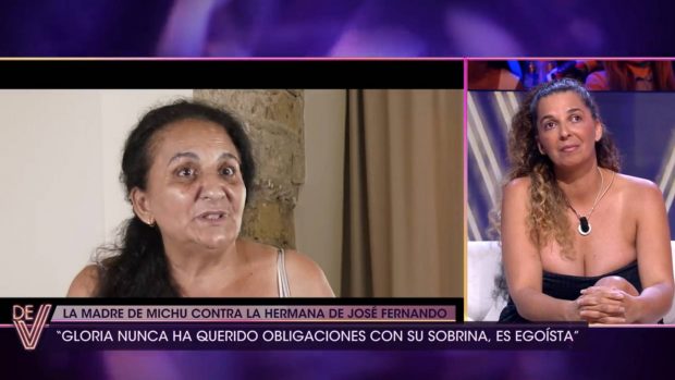 Inmaculada Gamaza y Tamara en '¡De viernes!'. (Foto: Telecinco)