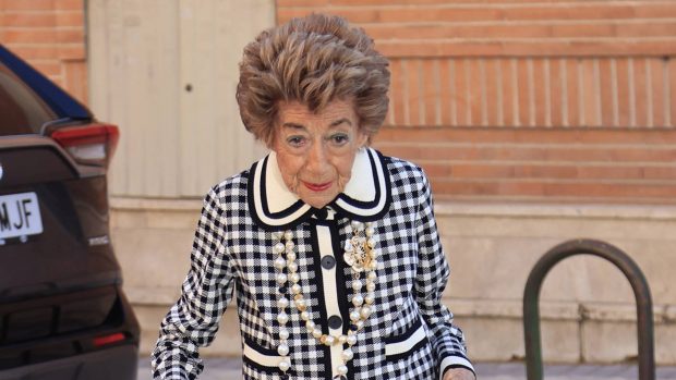 Piru Urquijo en Madrid. (Foto: Gtres)