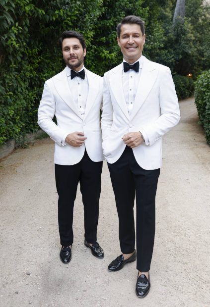 Jaime Cantizano y su marido, Miguel García Golding. (Foto: Gtres)