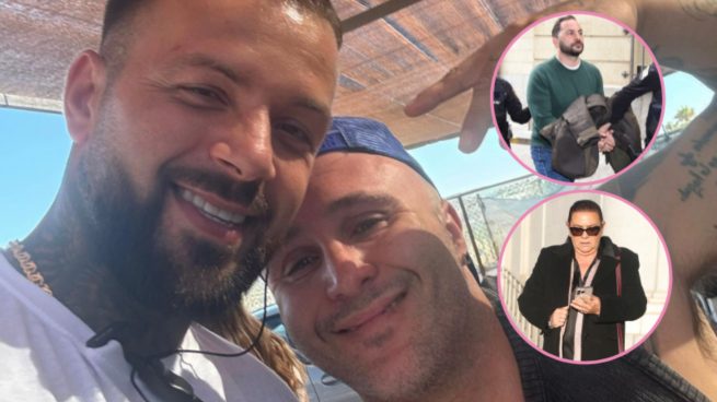 Kiko Rivera junto a 'El Ruso', el líder de la banda del robo de la casa de María del Monte. (FOTOS: REDES SOCIALES/ GTRES)