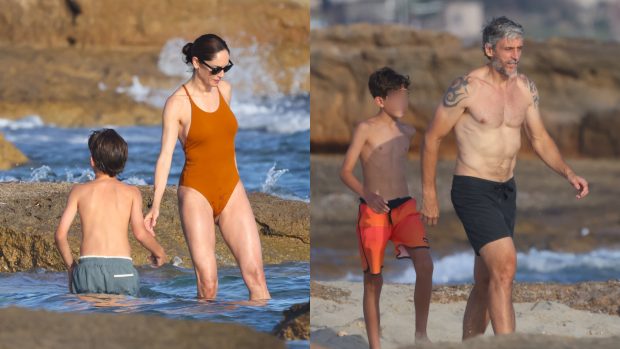 Eugenia Silva y Alfonso de Borbón disfrutaron de una jornada en familia junto a sus hijos. (FOTOS: GTRES)