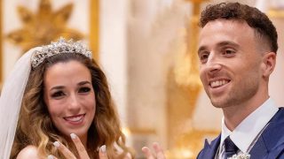 Rute Cardoso y Diogo Jota. (FOTO: REDES SOCIALES)