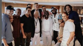 Rafa Nadal con Alberto de Mónaco y otros rostros conocidos. (Fotos: Redes sociales)