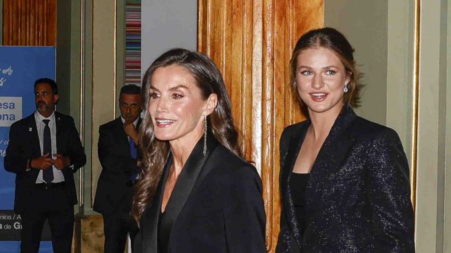 El momento ‘twin’ de la Reina Letizia con Leonor en la gala de los premios Princesa de Gerona