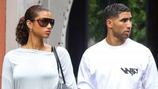 Imaan Hammam y Achraf Hakimi. (FOTO: GTRES)