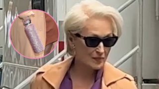 Meryl Streep por NY con una llamativa botella, (Fotos: Gtres y redes sociales)
