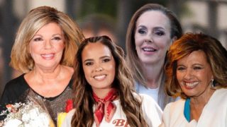 Terelu Campos, Gloria Camila, Rocío Carrasco y María Teresa Campos. (Foto: Gtres)