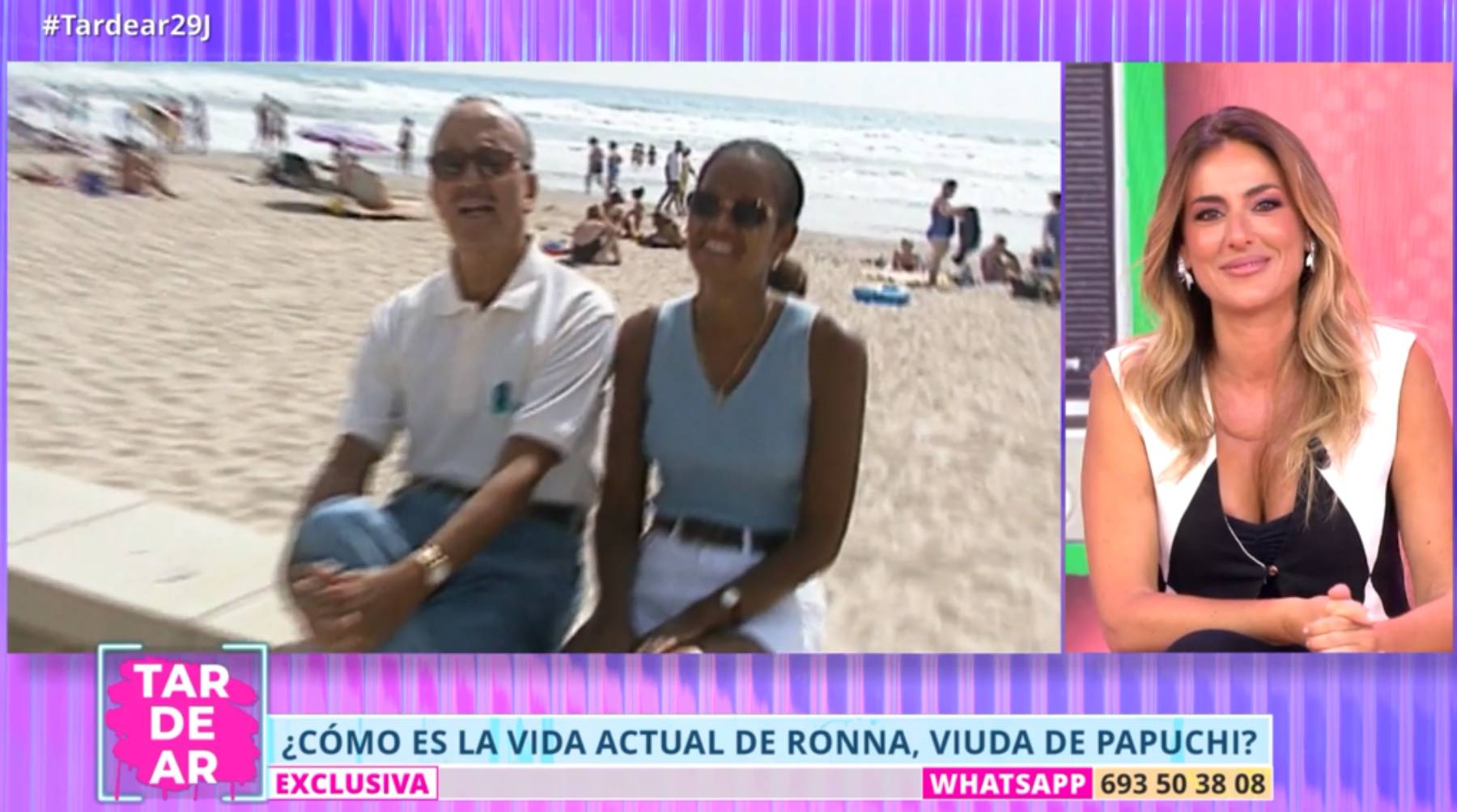 Ronna Keith en 'TardeAR'. (Foto: Telecinco)