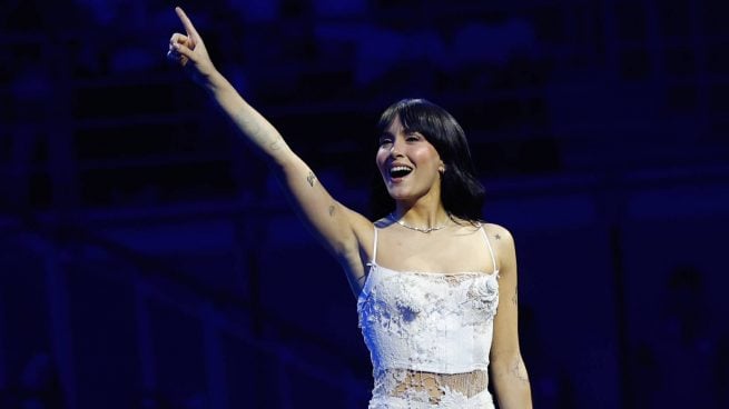 La cantante Aitana en un concierto. (Gtres)