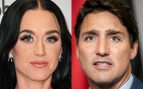 Katy Perry y el exprimer ministro canadiense, Justin Trudeau. (Foto: Gtres)