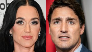 Katy Perry y el exprimer ministro canadiense, Justin Trudeau. (Foto: Gtres)