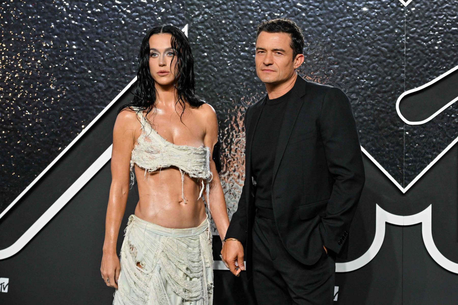 Katy Perry y Orlando Bloom en un evento. (Foto: Gtres)