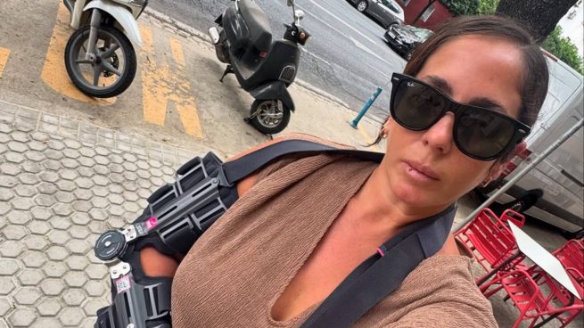Anabel Pantoja en una historia en su Instagram. (Foto: RRSS)