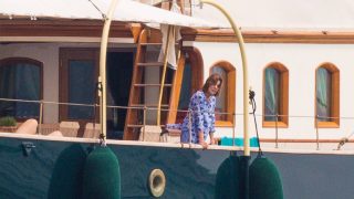 Carolina de Mónaco a bordo del Pachá III. (Foto: Gtres)