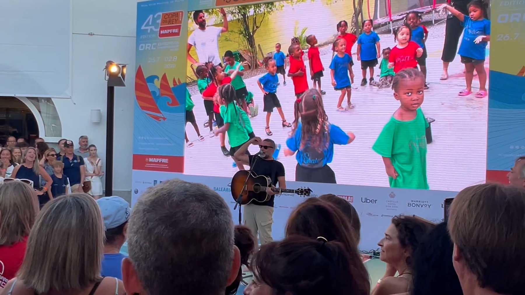 Jaime Anglada durante su concierto en Mallorca. (Foto: GTRES)