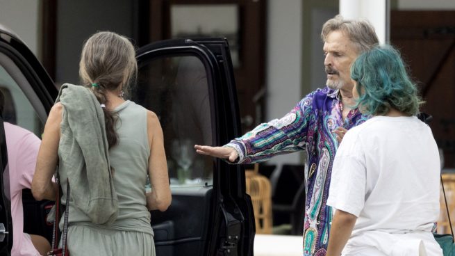 Miguel Bosé, Nacho Palau, hijos Miguel Bosé