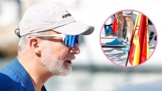 El Rey Felipe en la 43ª edición de la Copa del Rey Mapfre de vela en Palma de Mallorca. (Foto: Gtres)