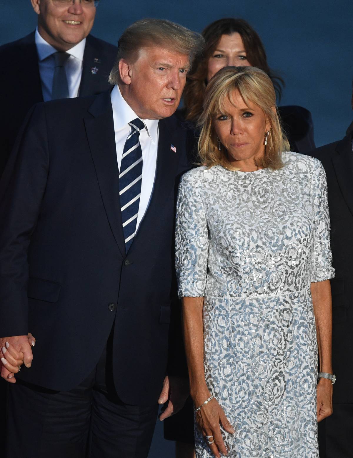 G7 en Biarritz junto a Donald Trump. (Gtres)