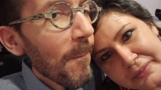 María Nelo y Pablo Echenique. (Foto: redes sociales)