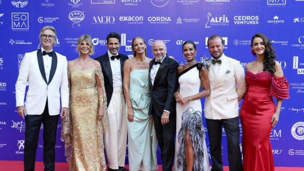 Algunos de los asistentes a la 40.ª edición de la Gala Contra el Cáncer de Marbella. (Foto: Gtres)