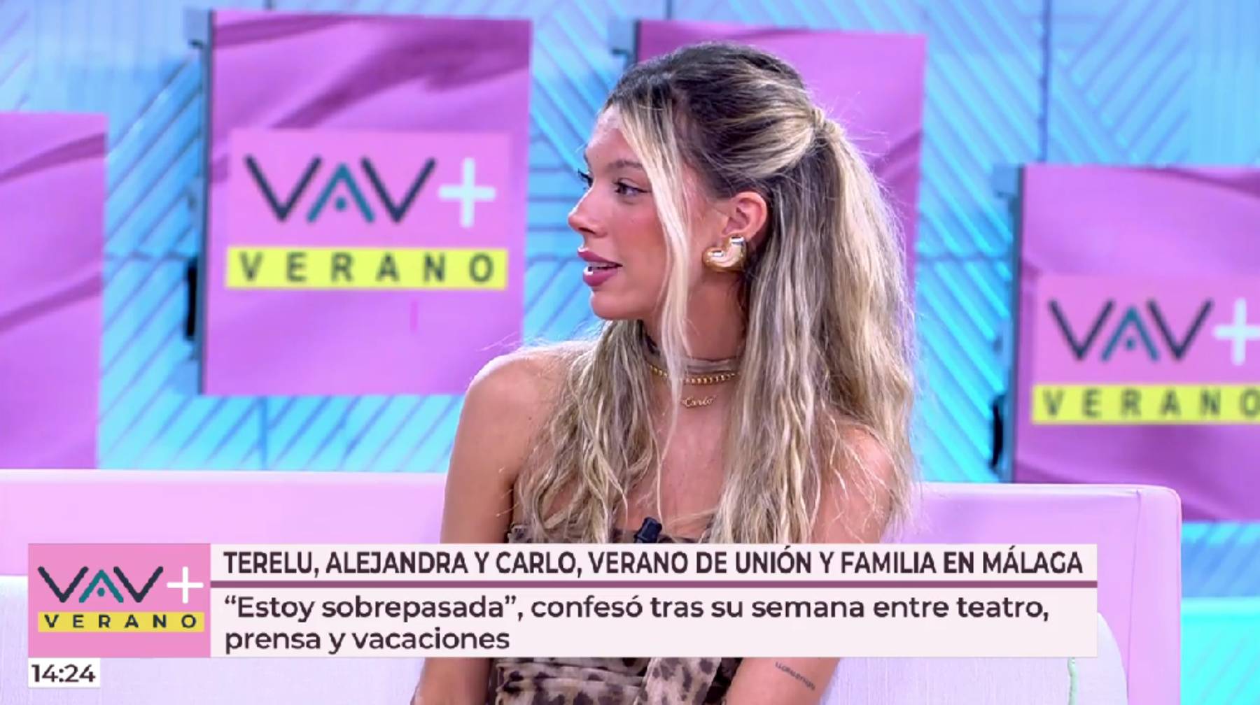 Alejandra Rubio en 'Vamos a ver'. (Foto: Telecinco)