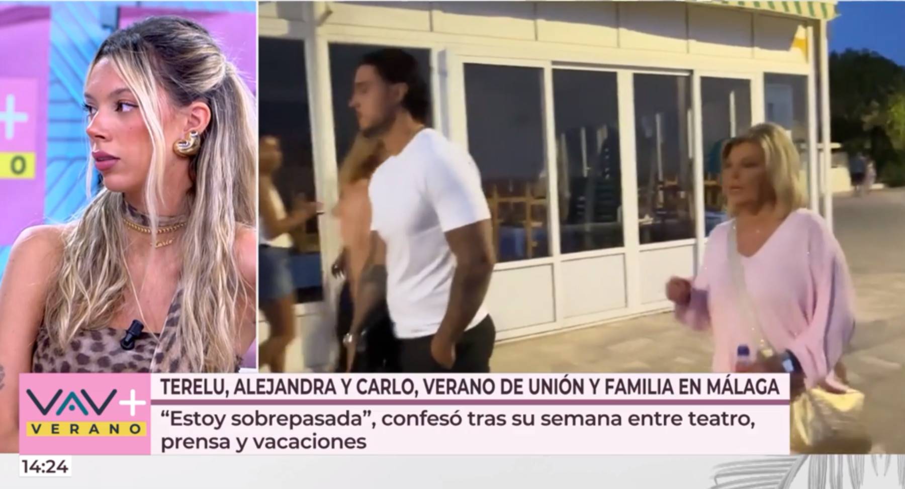 Alejandra Rubio en 'Vamos a ver'. (Foto: Telecinco)