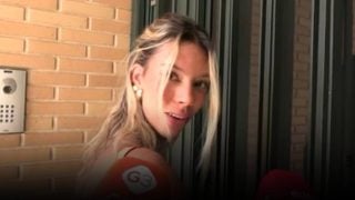 Alejandra Rubio en Madrid. (Foto: Gtres)