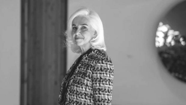Hortensia Herrero en el Centro de Arte que llleva su nombre. (Foto: web CAHH)