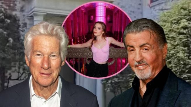 Sylvester Stallone, Richard Gere y la hija de Paul Simon