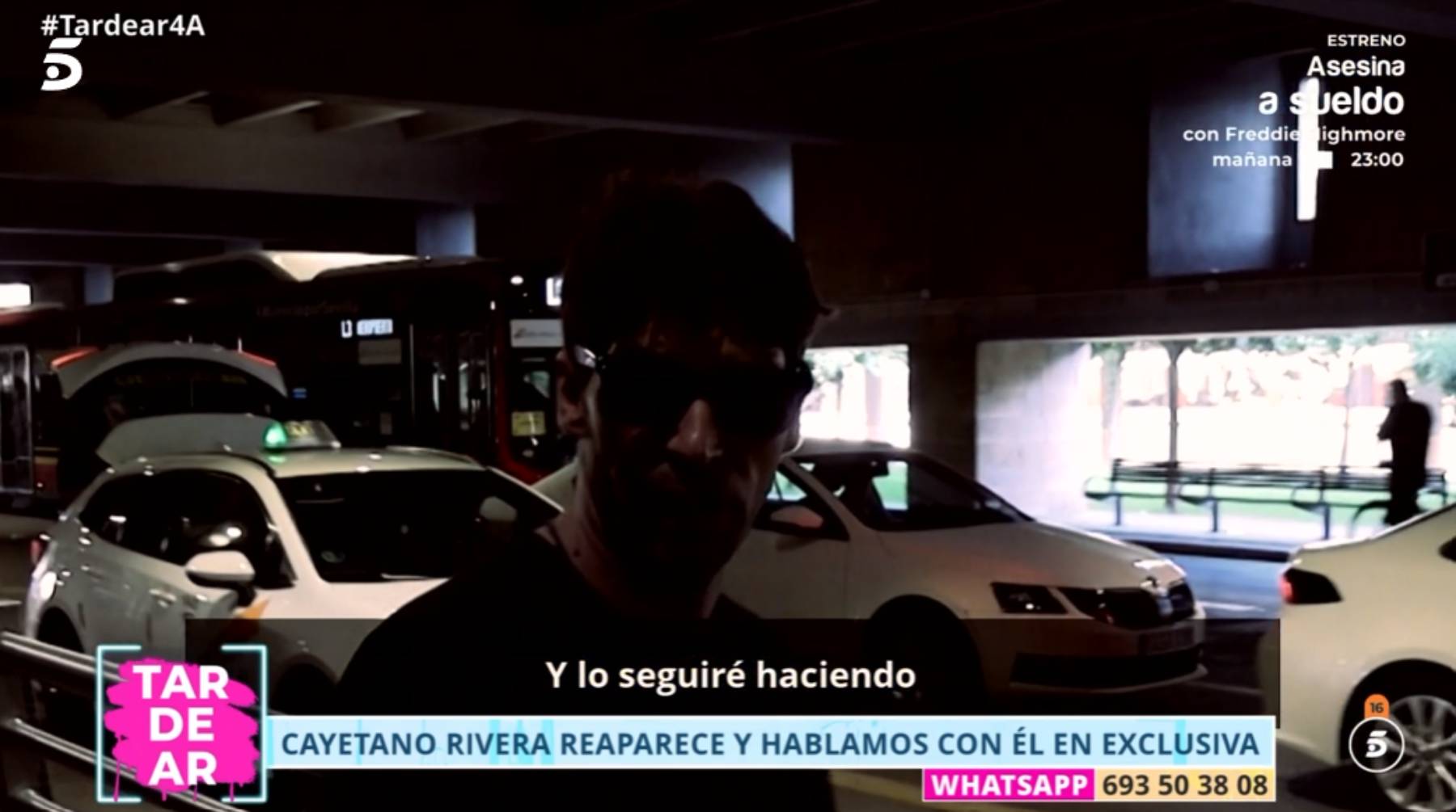 Cayetano Rivera en 'Vamos a ver'. (Foto: Telecinco)