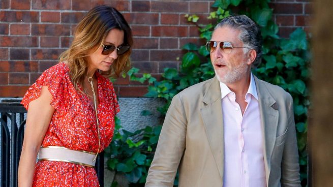 Mar Flores y Elías Sacal en Madrid. (Foto: Gtres)