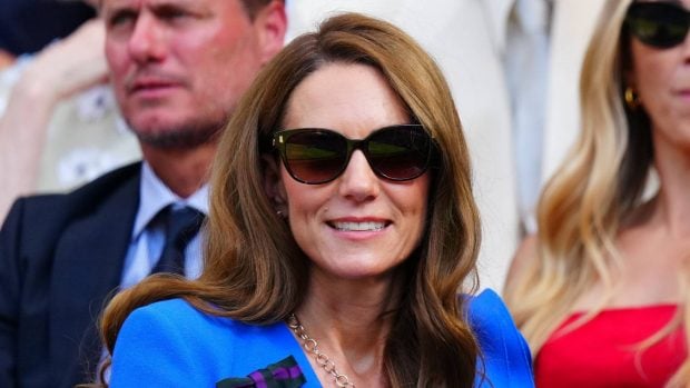 La princesa Kate Middleton en Wimbledon. (Foto: Gtres)