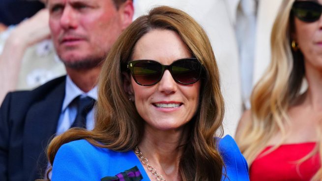 La princesa Kate Middleton en Wimbledon. (Foto: Gtres)