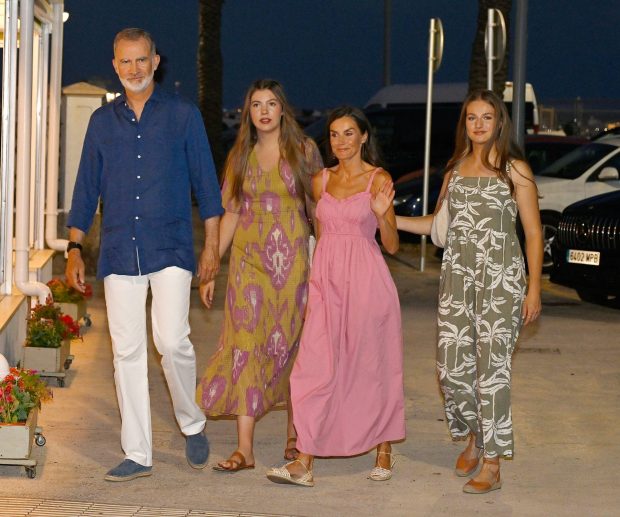 princesa leonor, letizia, felipe, infanta sofía
