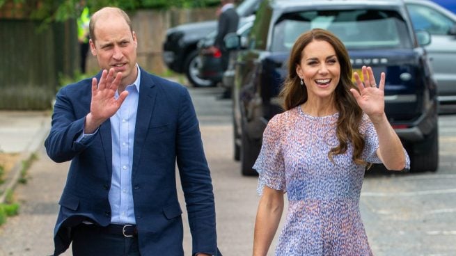 Kate Middleton y Guillermo juntos. (Foto: Gtres)