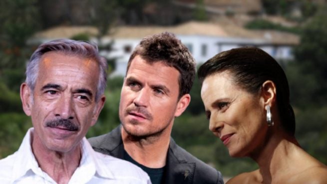 Imanol Arias, Dani Martín y Aitana Sánchez-Gijón. (Foto: Gtres)