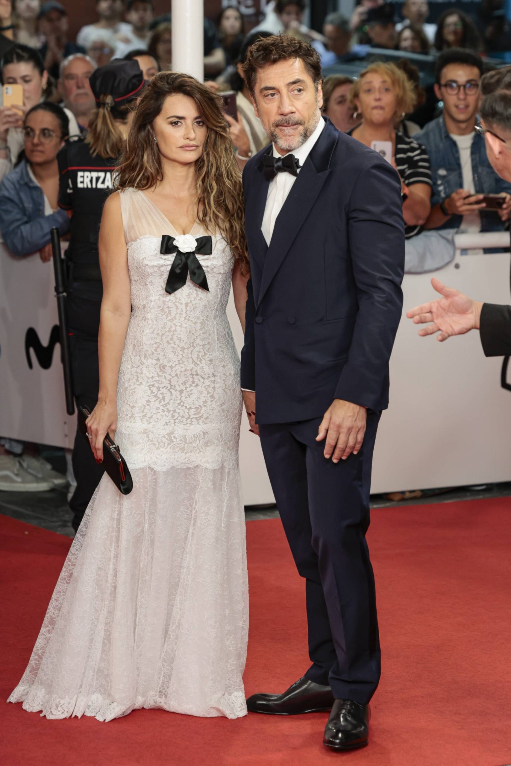 Javier Bardem y Penélope Cruz en San Sebastián. (Foto: Gtres)