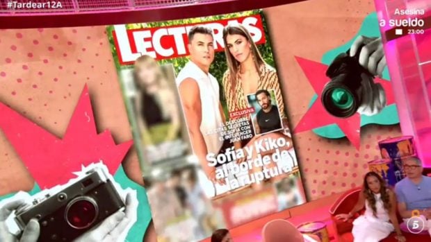 sofia suescun, kiko jimenez, lecturas, portada