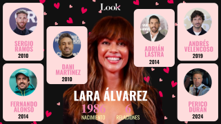 El historial amoroso de Lara Álvarez. (Foto: LOOK)