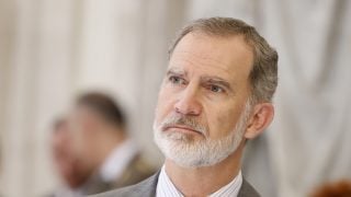 El Rey Felipe VI en un acto oficial. (Foto: Gtres)