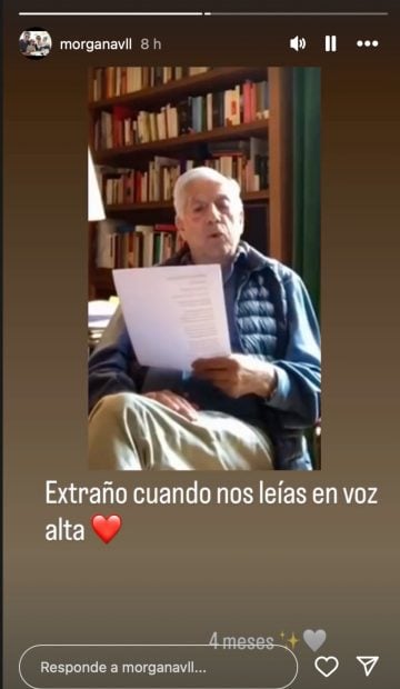Mario Vargas Llosa, hijos Vargas Llosa, Morgana Vargas Llosa