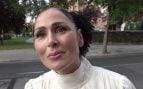 Rosa López atendiendo a la prensa. (Video: Gtres)