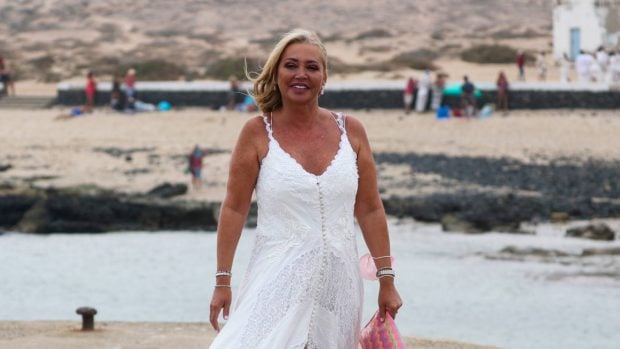 Belén Esteban en Canarias. (Foto: Gtres)