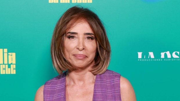 María Patiño en la presentación de La familia de la tele. (Foto: Gtres)