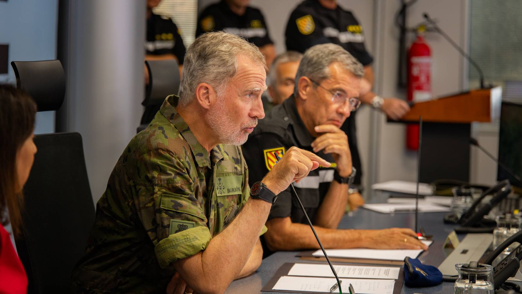 Felipe VI en la UME. (Foto: Gtres)