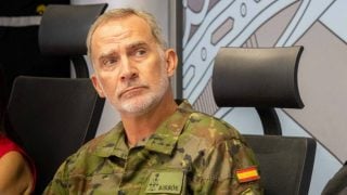 Felipe VI en la UME. (Foto: Gtres)