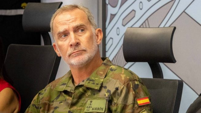 Felipe VI en la UME. (Foto: Gtres)