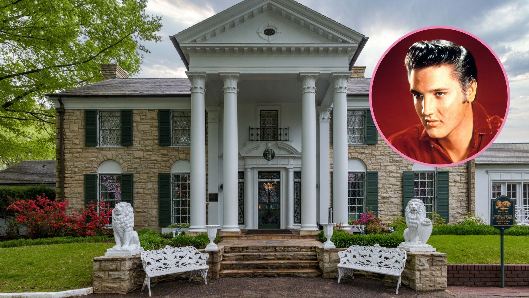 Así es Graceland, la icónica casa de 23 habitaciones que fue el gran refugio de Elvis Presley