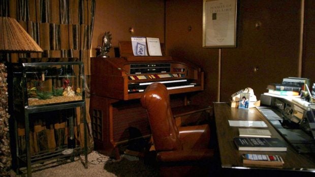 La oficina de Elvis en Graceland. (Foto: Gtres)