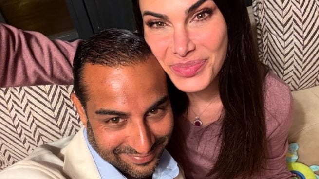 Carla Barber y Kabir. (FOTO: REDES SOCIALES)